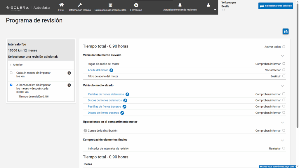 Programa de revision -Autodata-