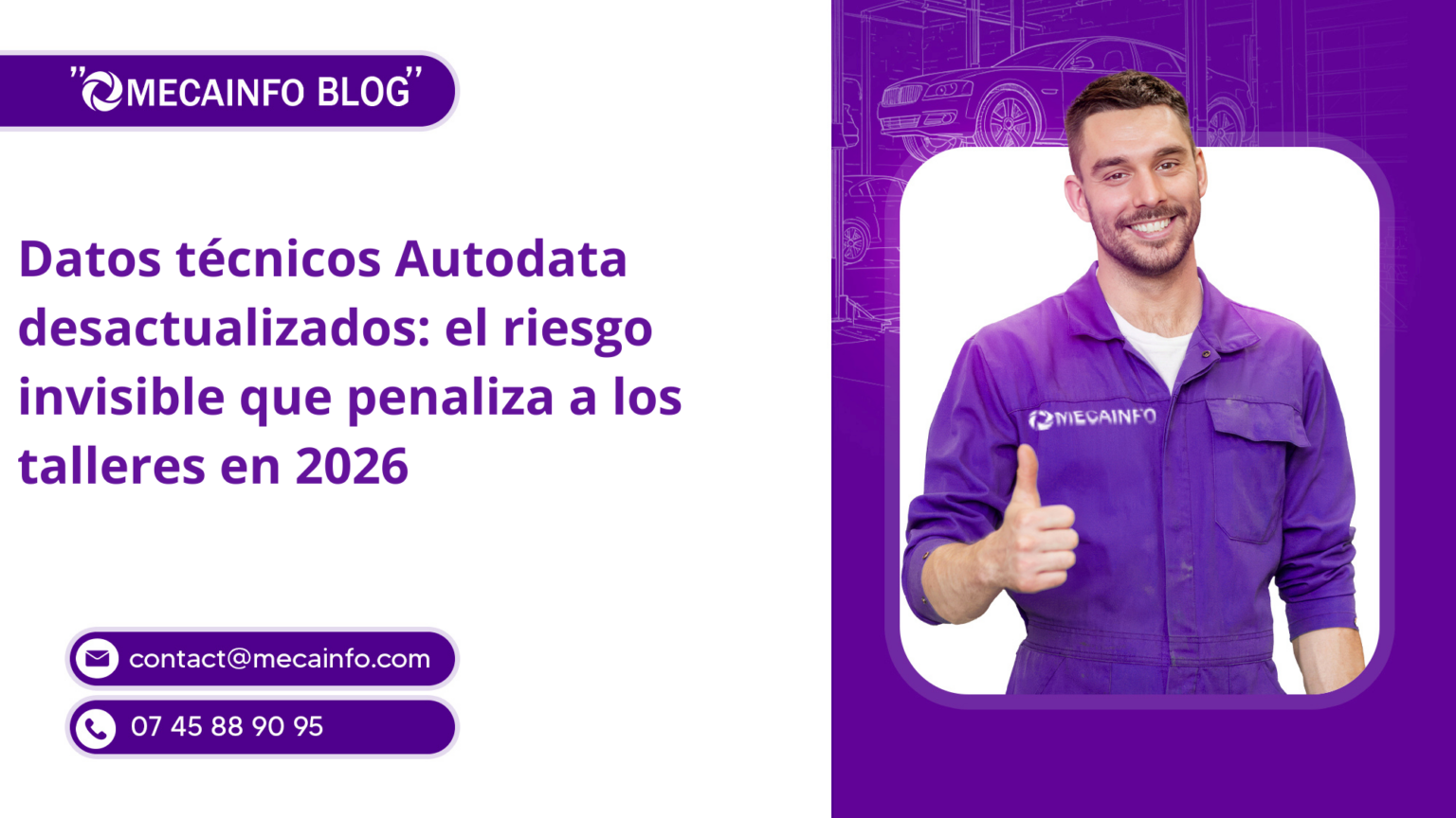 Datos técnicos Autodata desactualizados: el riesgo invisible que penaliza a los talleres en 2026