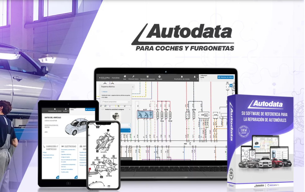 Autodata para coches y furgonetas 