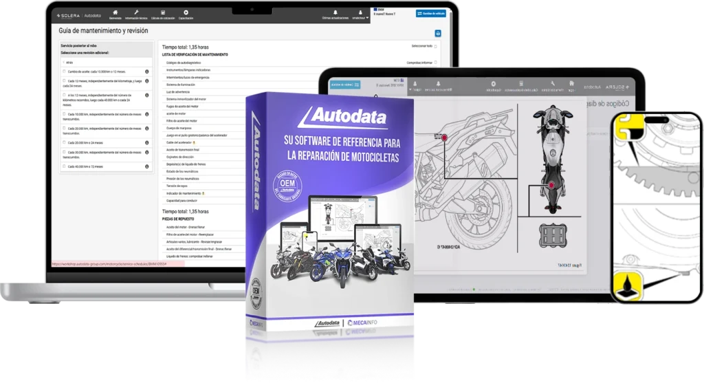 Autodata para motocicletas